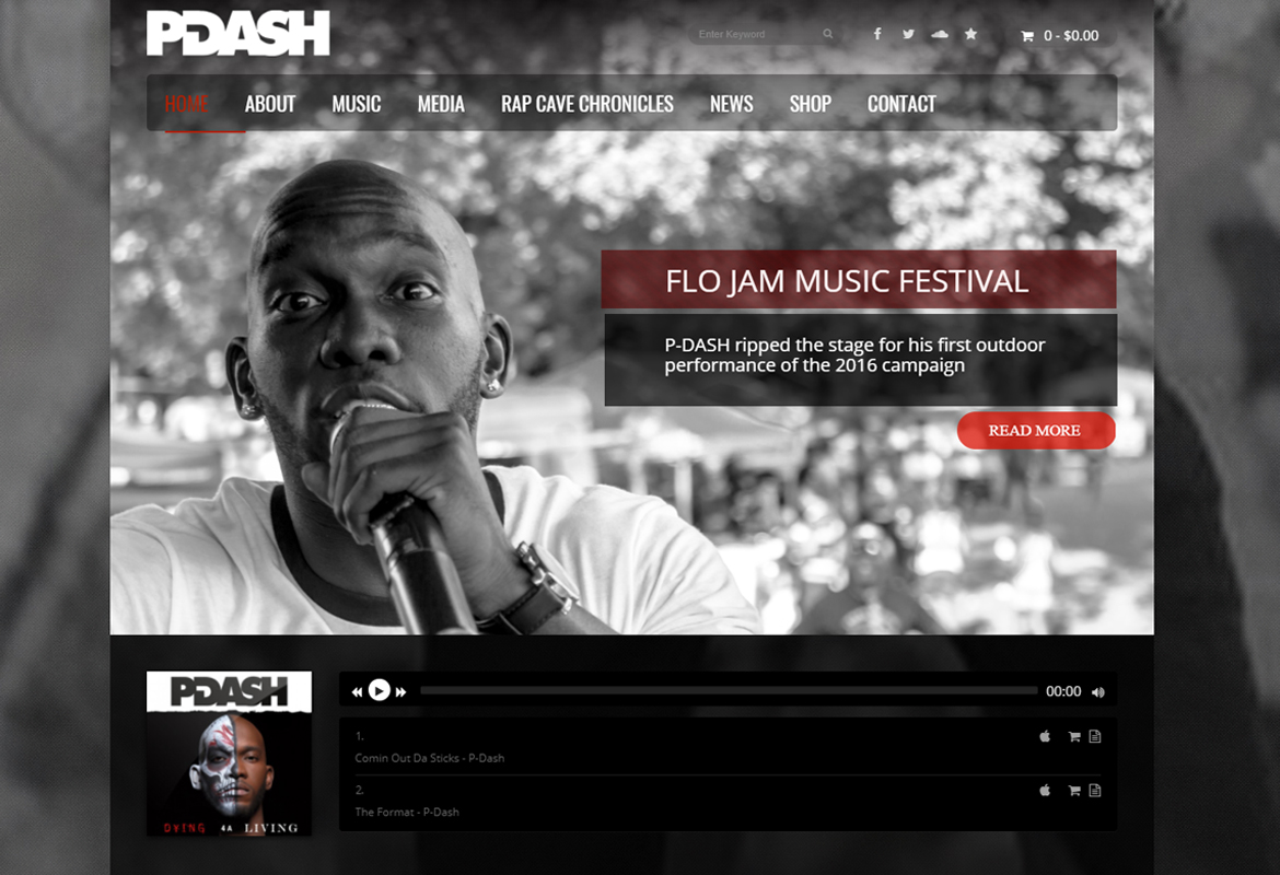 I Am P-Dash, in Web Design