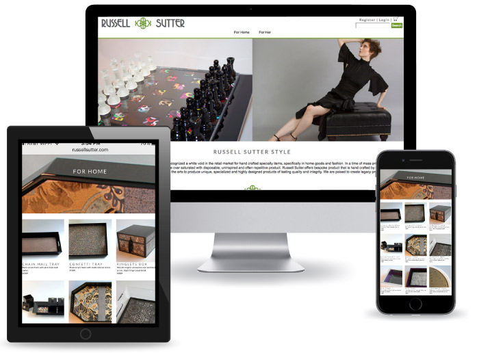 image of desktop and mobile layout